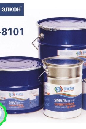 Enamel KO-811: technical characteristics and consumption