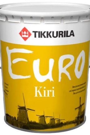 Tikkurila paints: types and scope