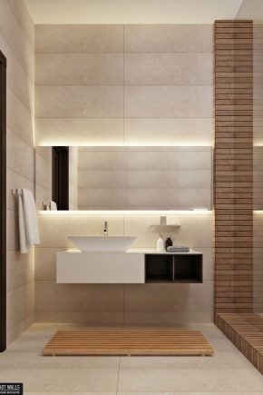 Step by step bathroom decoration with PVC panels and design ideas