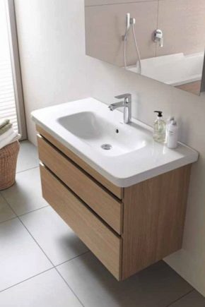 Duravit 水槽：选择的类型和功能