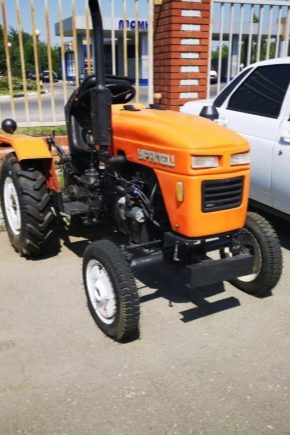 Mini-tractors Uralets: features and model range