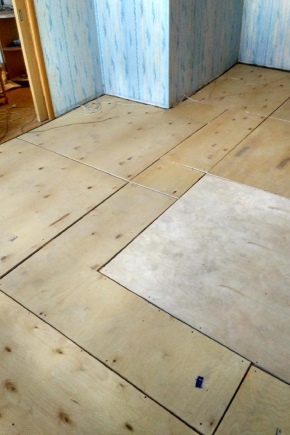 All about leveling a wooden floor with plywood